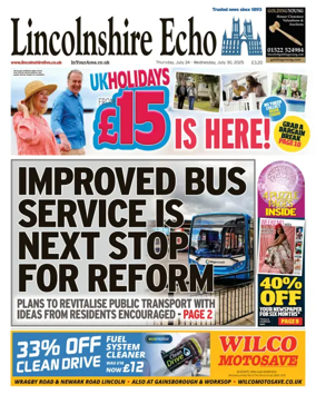 Cover of Lincolnshire Echo