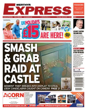 Cover of Merthyr Express