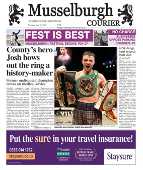 Cover of Musselburgh Courier