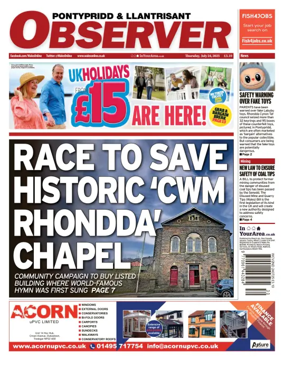 Cover of Pontypridd & Llantrisant Observer