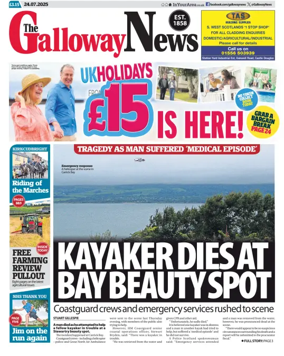 Cover of The Galloway News