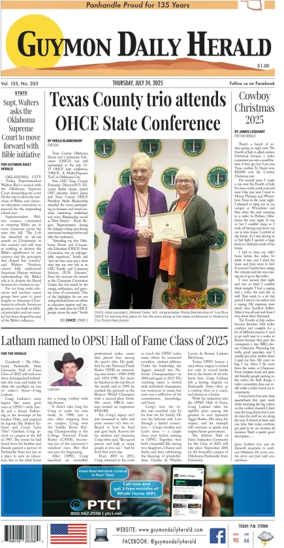 Cover of Guymon Daily Herald