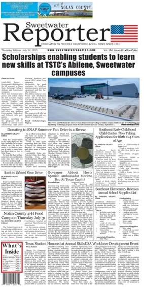 Cover of Sweetwater Reporter