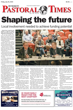 Cover of Deniliquin Pastoral Times