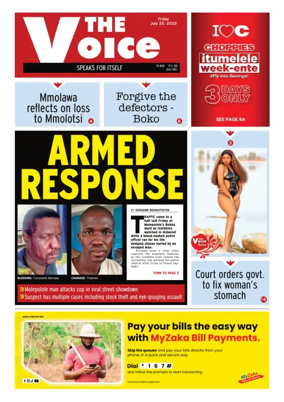 Cover of The Voice (Botswana)