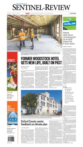 Cover of Sentinel-Review (Woodstock)