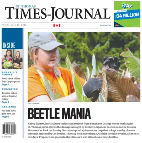 Cover of St. Thomas Times-Journal