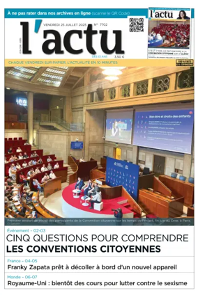 Cover of L'actu