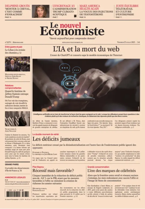Cover of Le Nouvel Economiste