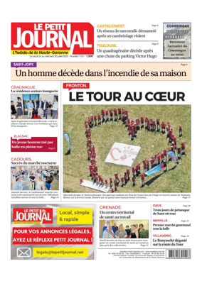 Cover of Le Petit Journal - L'hebdo du Pays Toulousain