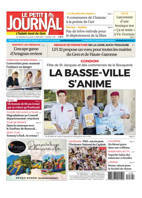 Cover of Le Petit Journal - L'hebdo local du Gers