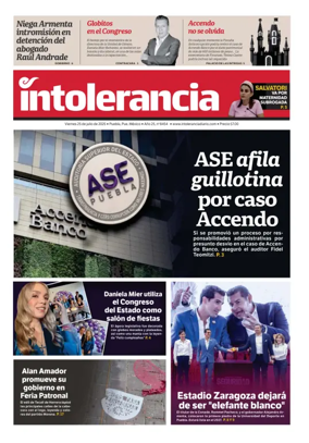 Cover of Intolerancia Diario