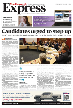 Cover of Marlborough Express