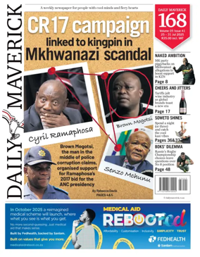 Cover of Daily Maverick