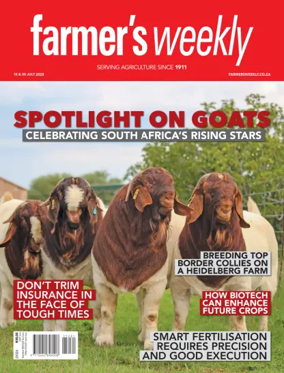 Cover of Farmers Weekly (South Africa)