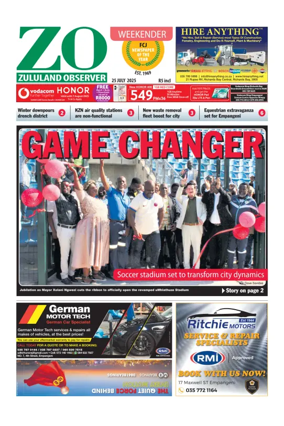 Cover of Zululand Observer - Weekender