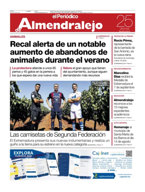 Cover of El Periódico de Almendralejo