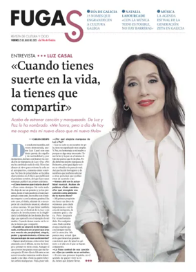 Cover of La Voz de Galicia (Ourense) - Fugas