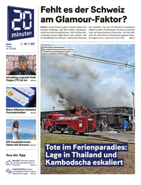 Cover of 20 Minuten - Bern