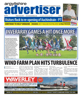 Cover of Argyllshire Advertiser