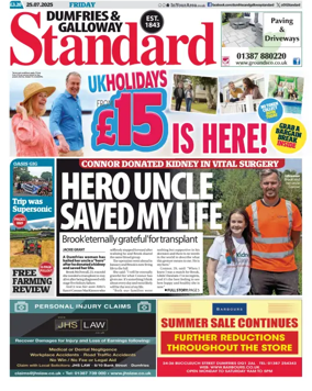 Cover of Dumfries & Galloway Standard