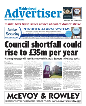 Cover of Maidenhead Advertiser