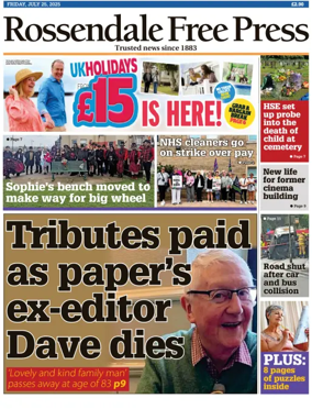 Cover of Rossendale Free Press
