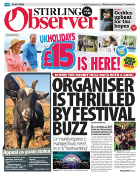 Cover of Stirling Observer