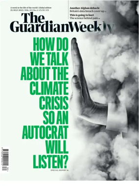 Cover of The Guardian Weekly