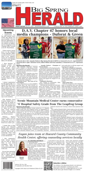 Cover of Big Spring Herald