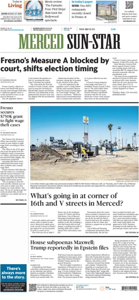 Cover of Merced Sun-Star