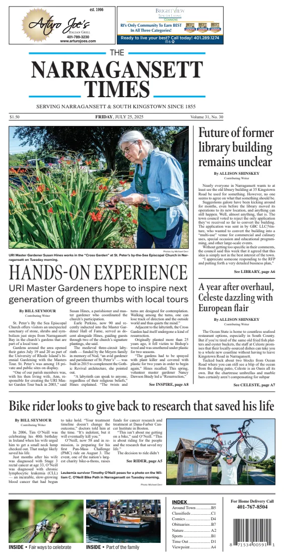 Cover of Narragansett Times