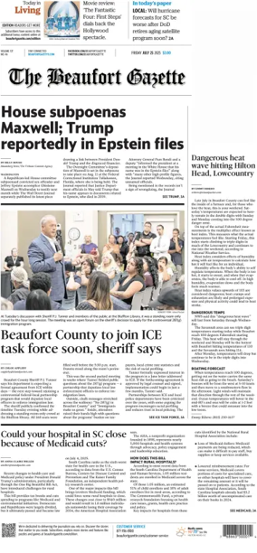 Cover of The Beaufort Gazette