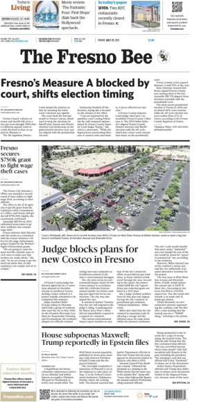 Cover of The Fresno Bee