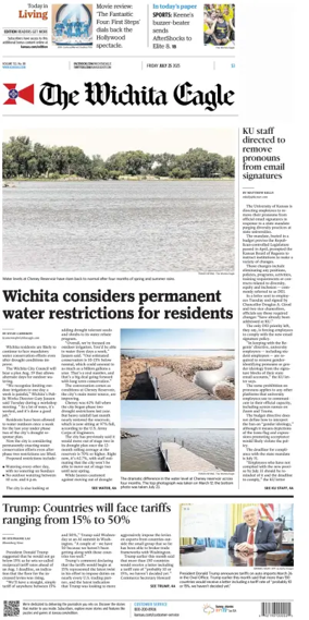 Cover of The Wichita Eagle