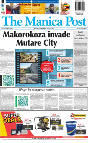 Cover of The Manica Post