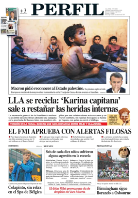 Cover of Perfil (Sabado)