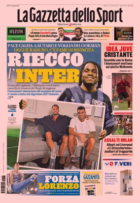Cover of La Gazzetta dello Sport - Sicilia