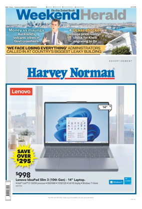 Cover of Weekend Herald