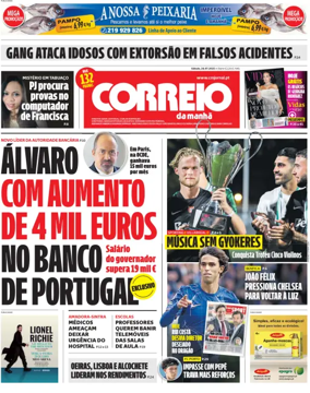 Cover of Correio da Manhã Weekend