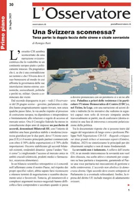 Cover of L'Osservatore