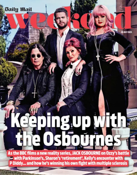 Cover of Daily Mail Weekend Magazine