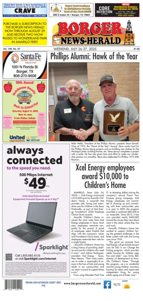 Cover of Borger News-Herald