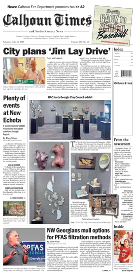 Cover of Calhoun Times