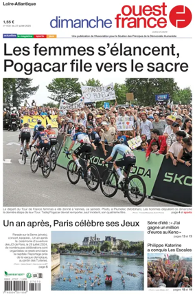 Cover of Dimanche Ouest France (Loire-Atlantique)