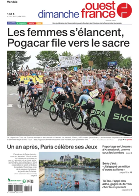 Cover of Dimanche Ouest France (Vendee)