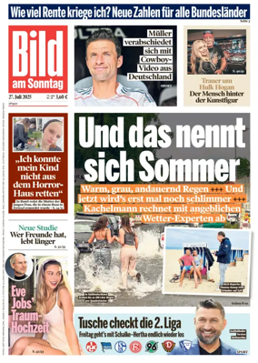Cover of Bild am Sonntag