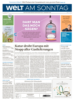 Cover of Welt am Sonntag