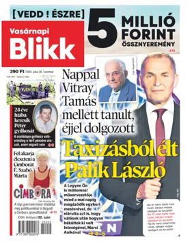 Cover of Vasárnapi Blikk
