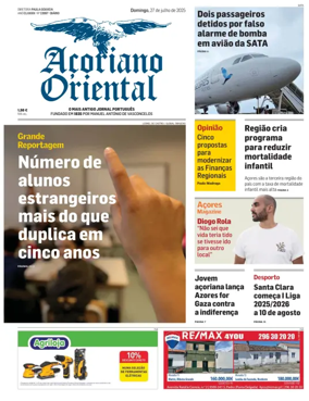 Cover of Acores Magazine